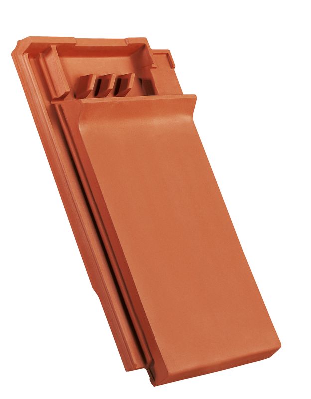 DOM ridge connection ventilating tile