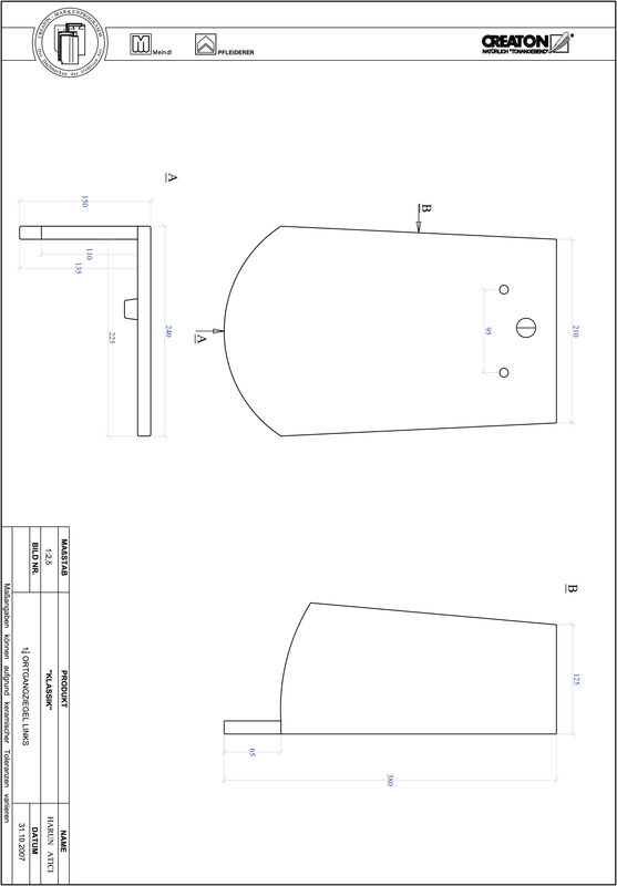 Product CAD file KLASSIK round cut RUND-OGL-1-1-4