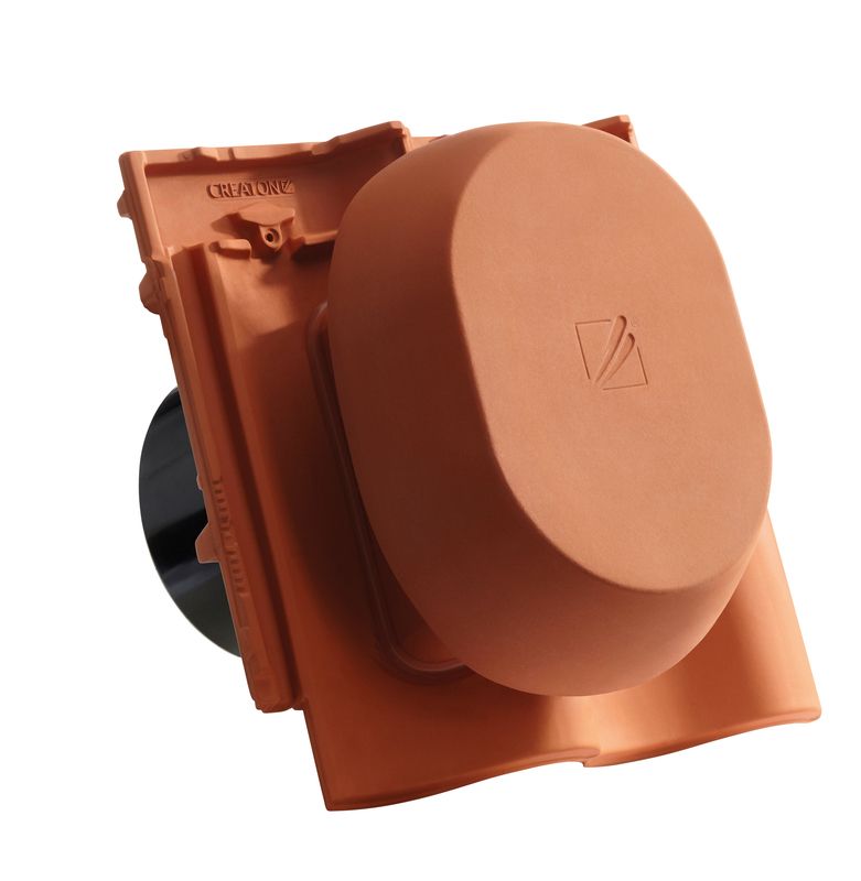 MEL SIGNUM ceramic vapour vent DN 200 mm, incl. sub-roof connection adapter