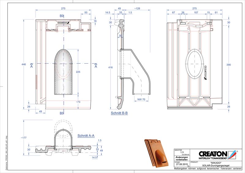 Product CAD file MIKADO Solar SOLAR