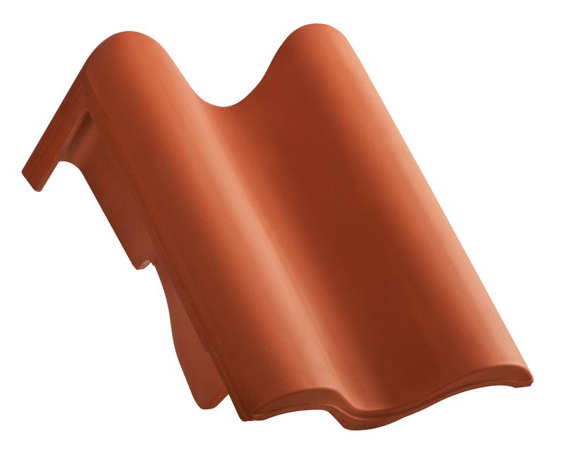 MEL shed roof verge tile decorated standard left