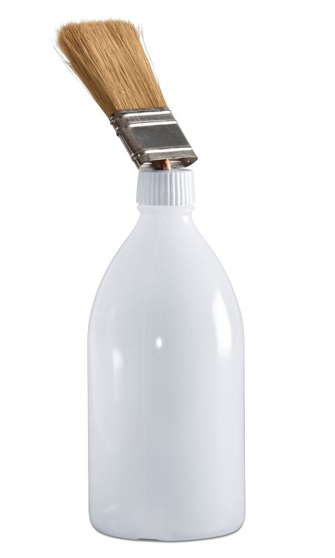 Brush bottle for QSM