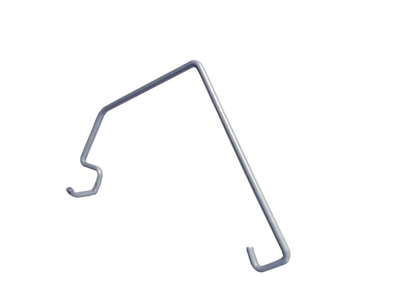 Storm clip in zinc-aluminium, hanger clip for 40/60 battens (VER, HEI, GOE)