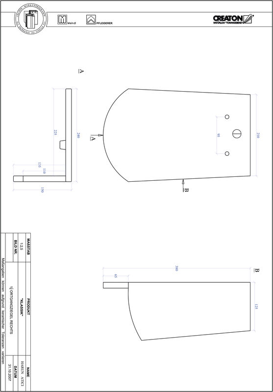 Product CAD file KLASSIK round cut RUND-OGR-1-1-4