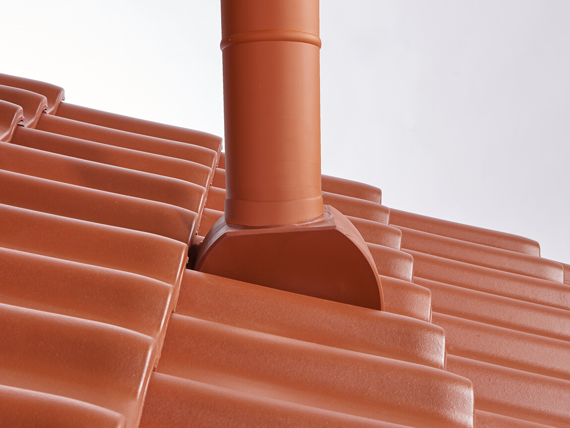 Antennen-Durchgangziegel