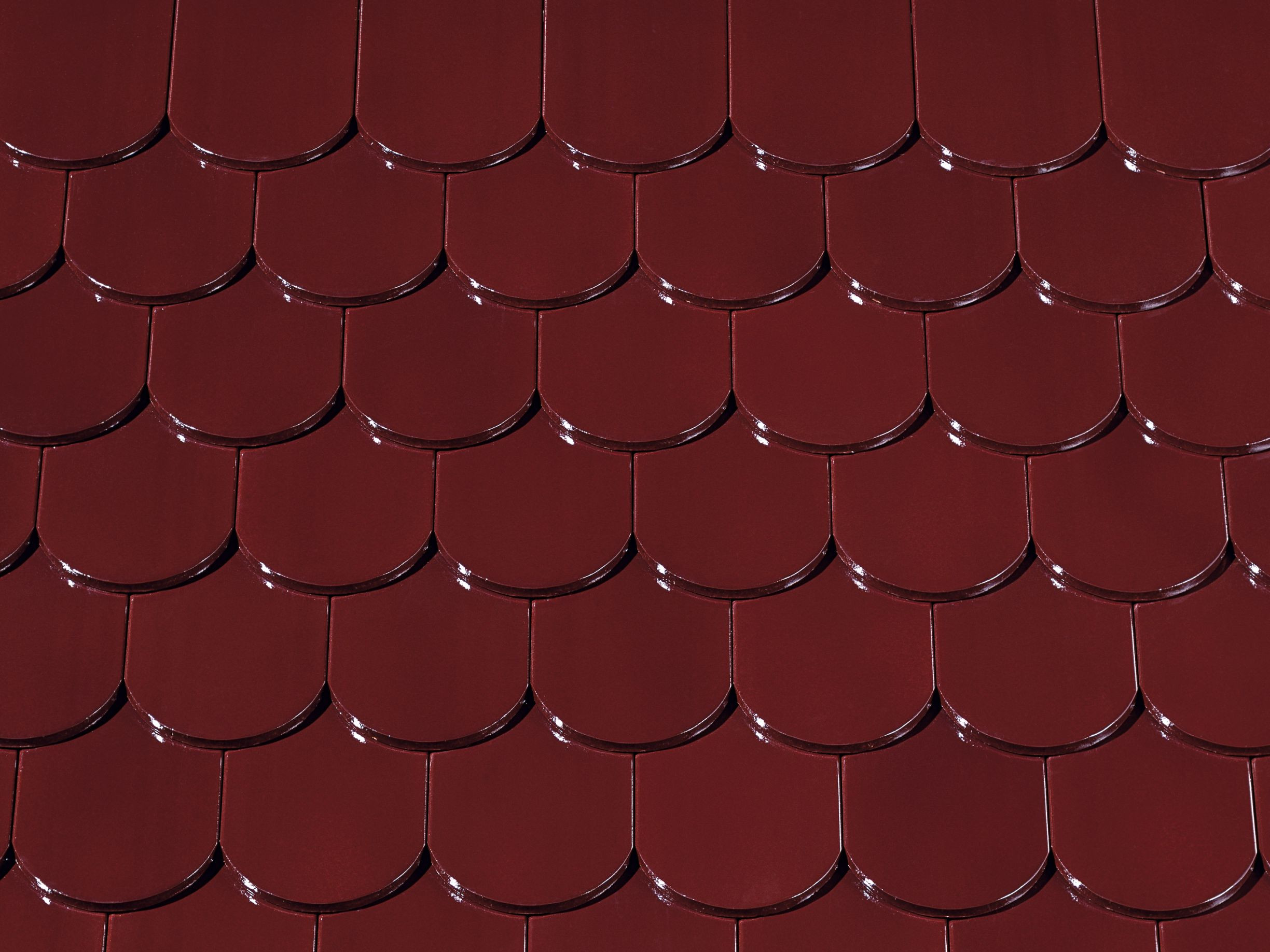 plain tile KLASSIK FINESSE wine red glazed