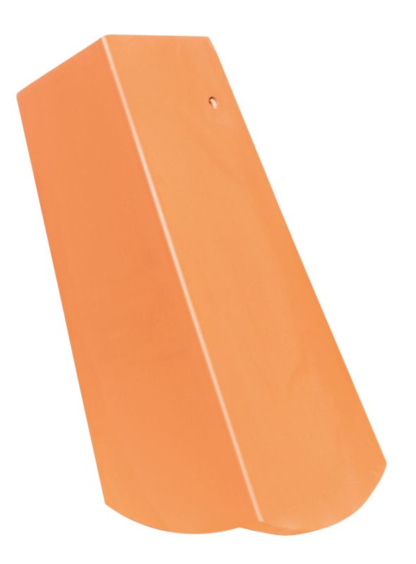 AMBIENTE segmented cut verge tile 3/4 right with long side lobe approx. 11 cm