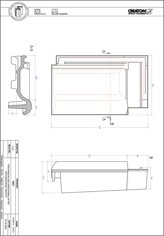 Product CAD file MZ3 adjustment range, verge right VSBOGR