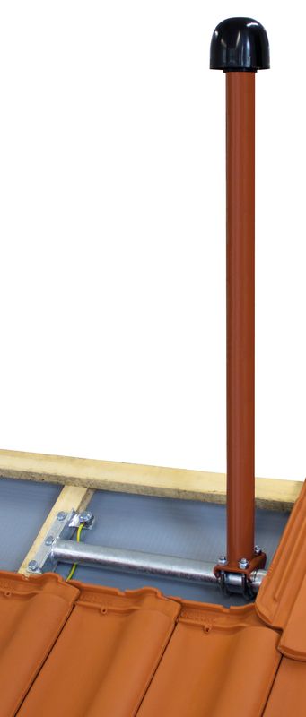 Satellite and aerial mast galvanised or colour coated