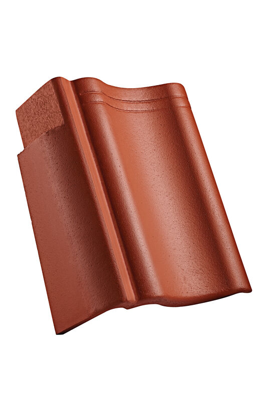 VER concrete verge tile right 90 mm notch