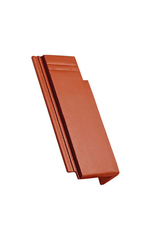 KAP concrete half-width verge tile right 90 mm notch