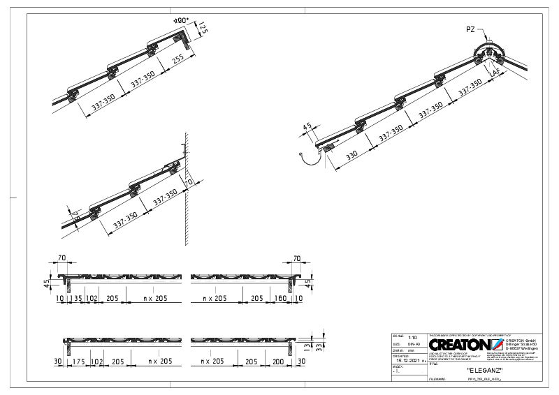 Drawing ELEGANZ general view GES
