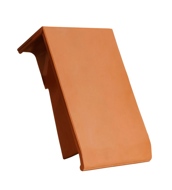 MIK shed roof verge tile decorated standard left