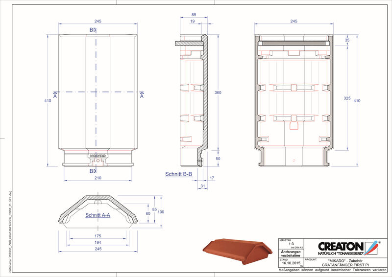 Product CAD file RIDGE accessory range GRATA-PI
