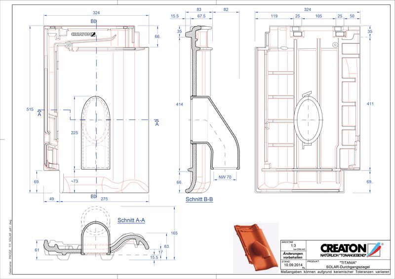 Product CAD file TITANIA Solar SOLAR