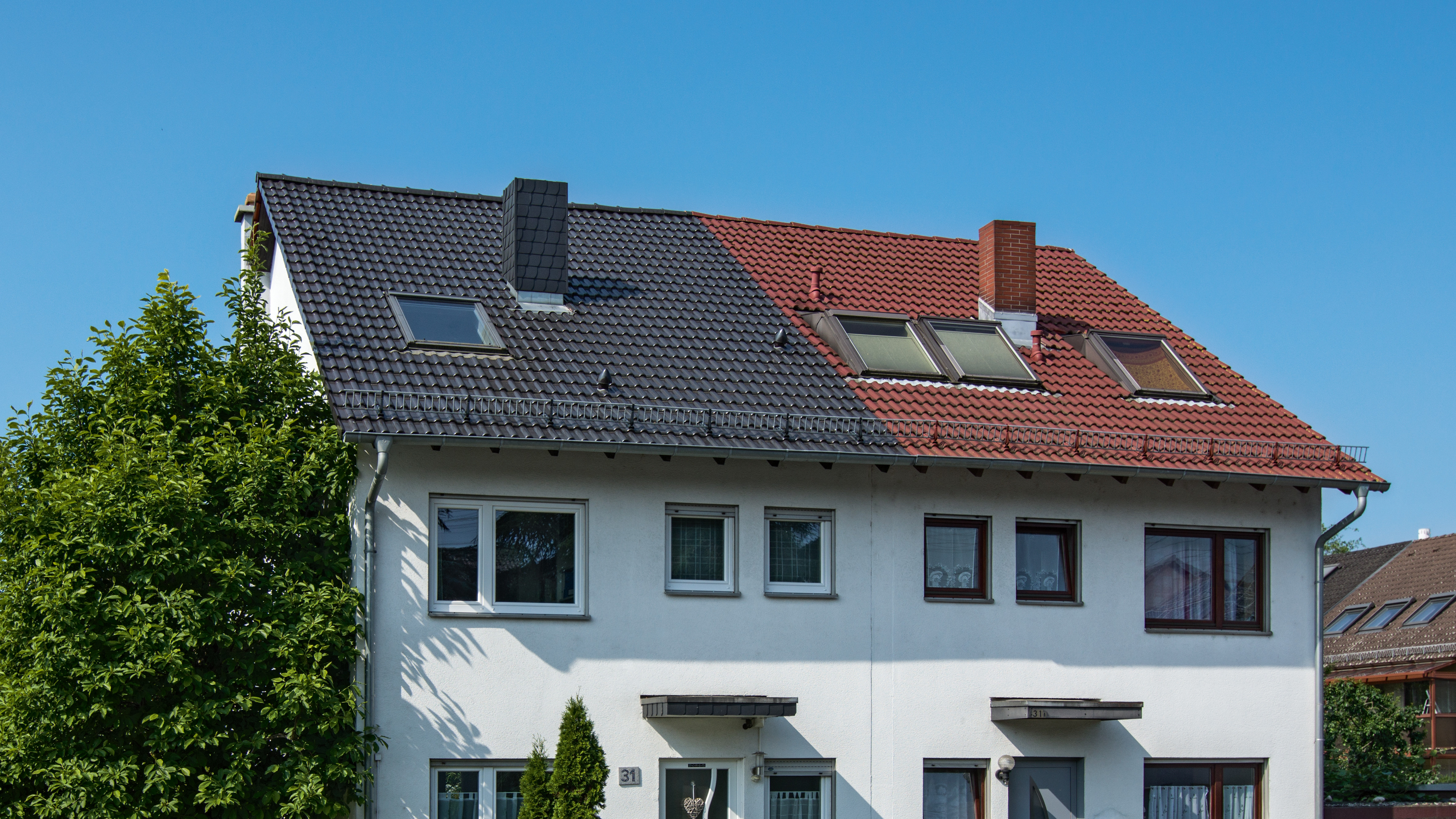 Semi-detached house renovated