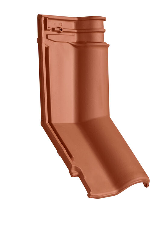 ETR mansard/pitch transition tile decorated special size