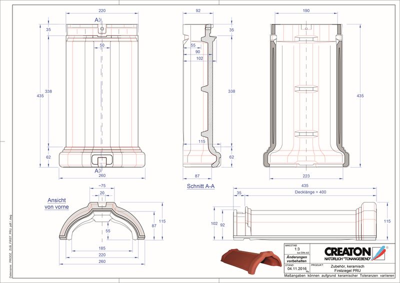 Product CAD file RIDGE accessory range FIRST-PRU