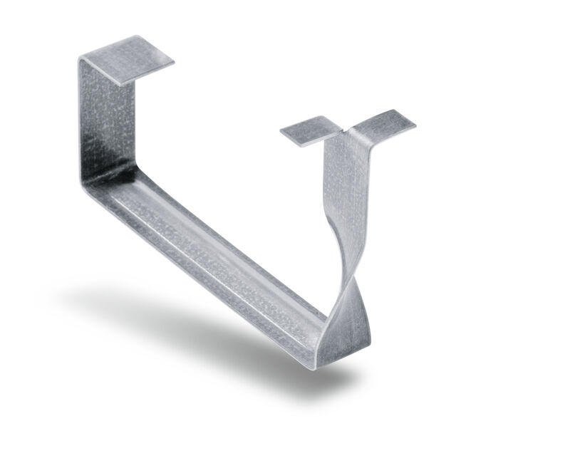 Storm clip in zinc-aluminium, hanger clip for 40/60 battens (BIBER)