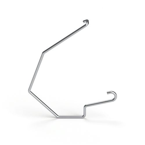 Storm clip in zinc-aluminium, hanger clip for 30/50 battens (SIN)