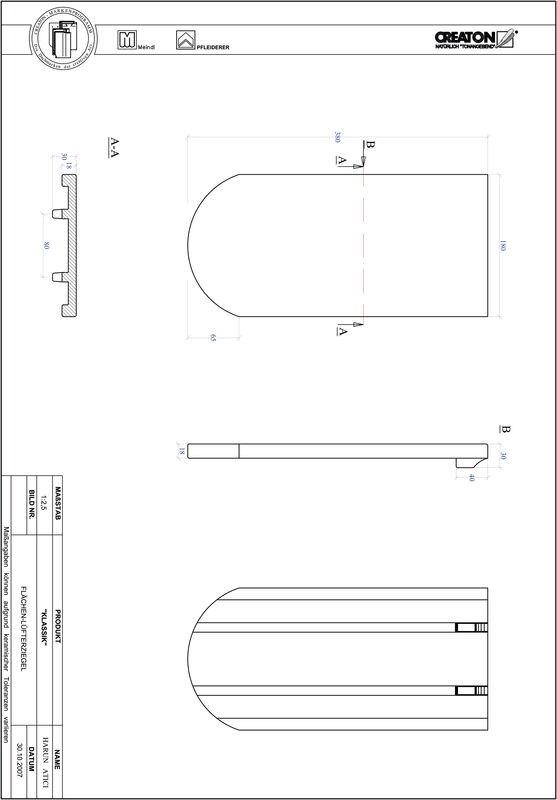 Product CAD file KLASSIK round cut RUND-FLUEFTZ