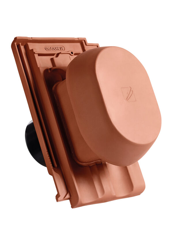 REG SIGNUM ceramic vapour vent DN 160 mm, incl. sub-roof connection adapter