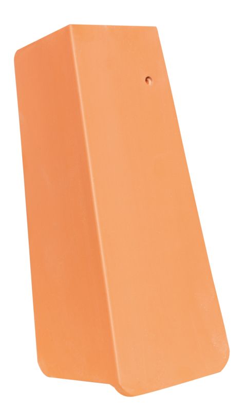 AMBIENTE straight cut verge tile 3/4 right with long side lobe approx. 11 cm