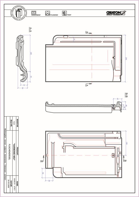 Product CAD file HARMONIE field FLA