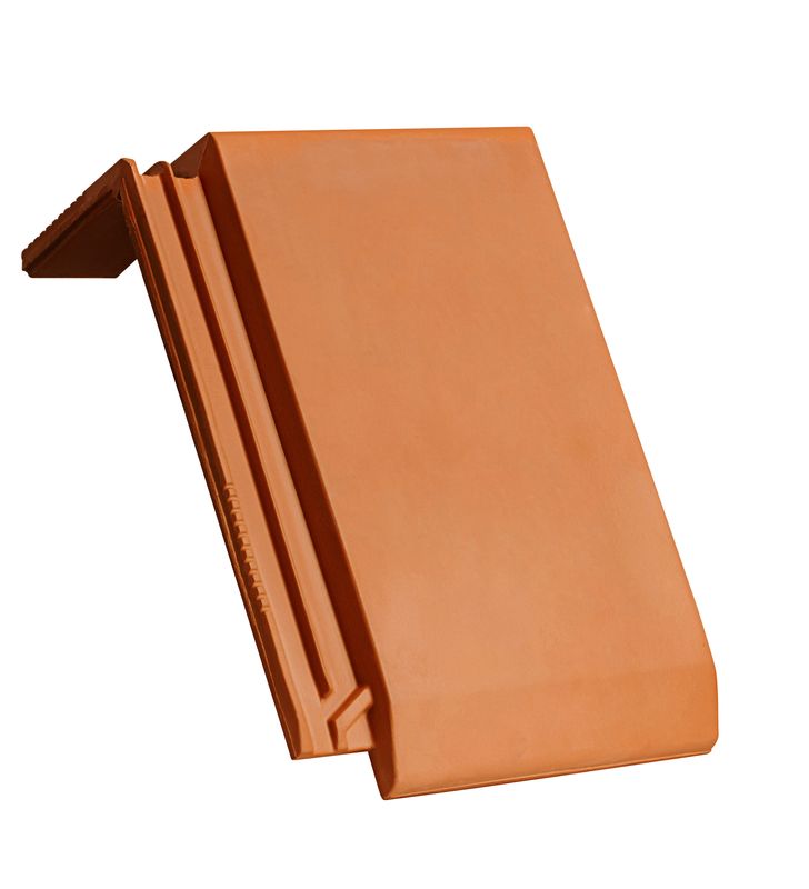 MIK shed roof verge tile decorated standard right