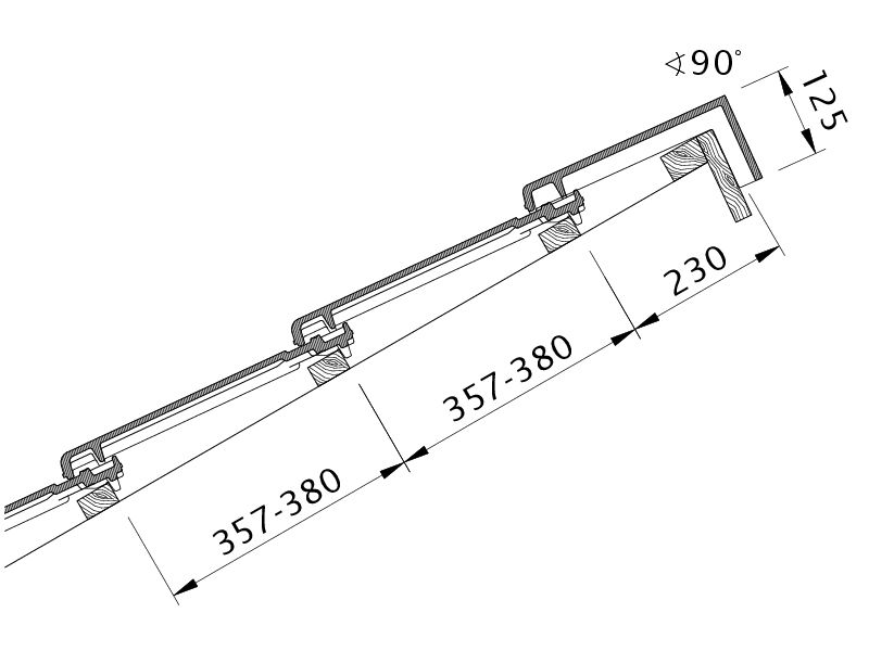 Drawing RATIO shed roof version PDA