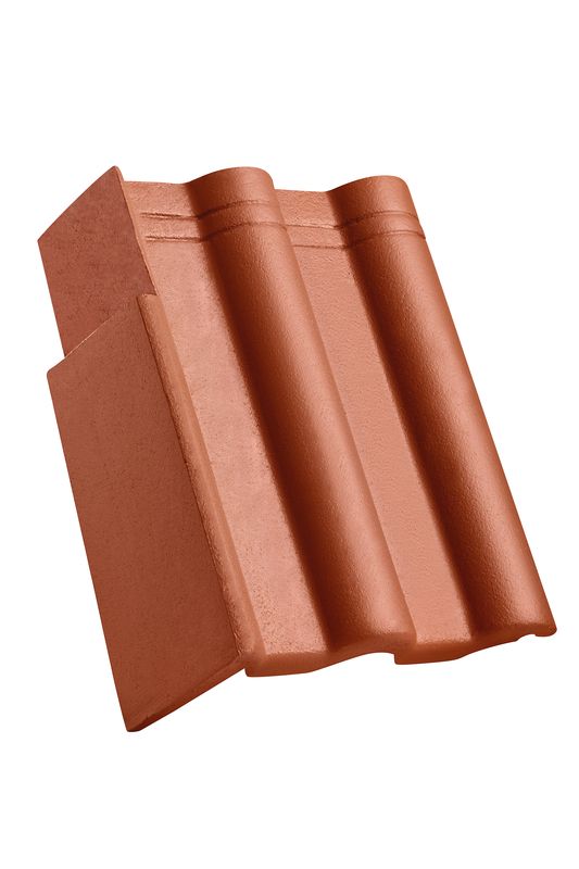 HEI concrete verge tile left 120 mm notch