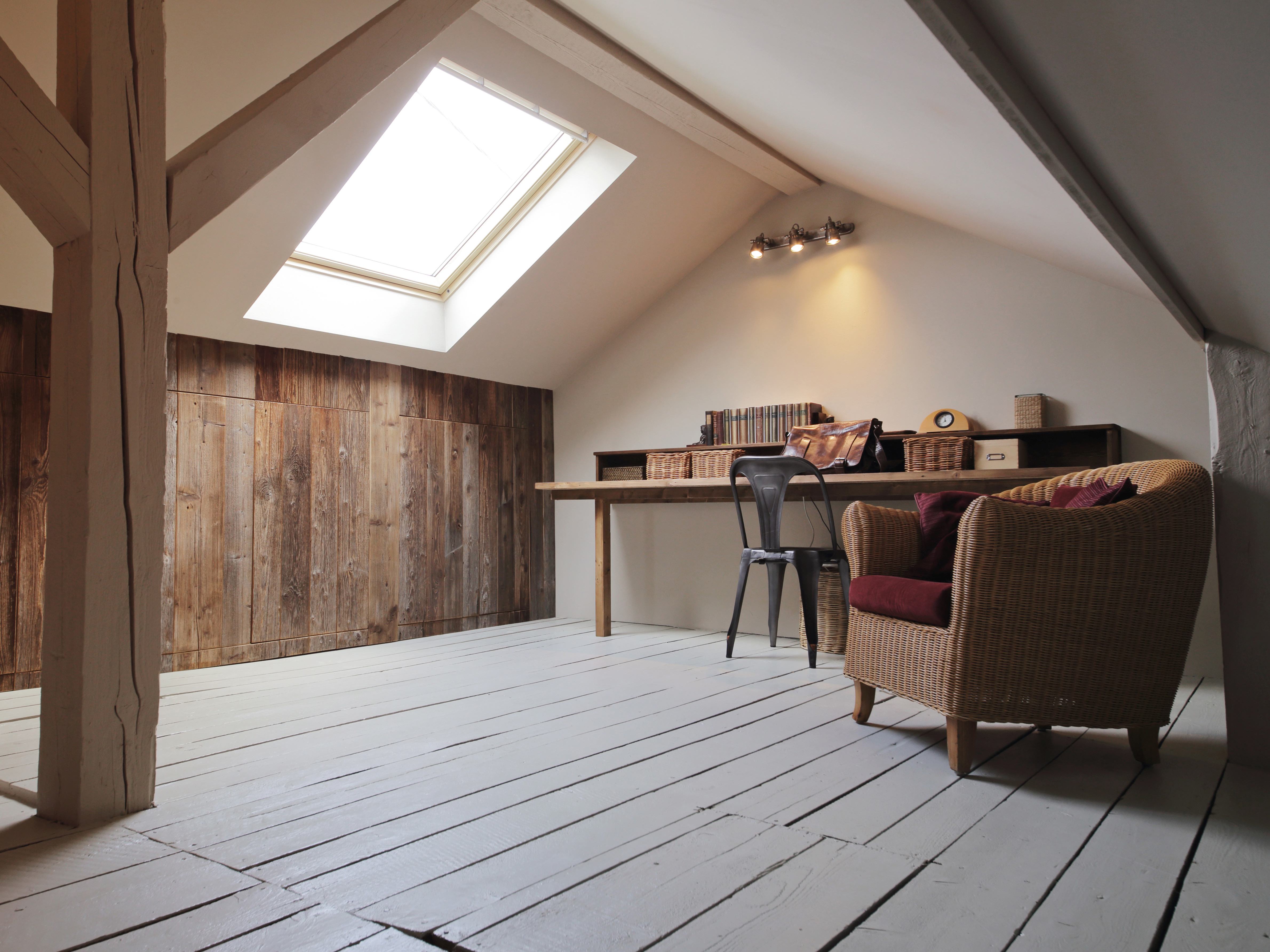 Living space in the attic