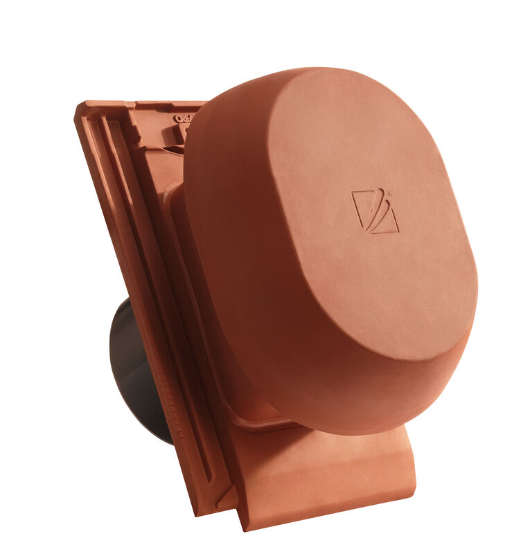 MIK SIGNUM ceramic vapour vent DN 200 mm, incl. sub-roof connection adapter