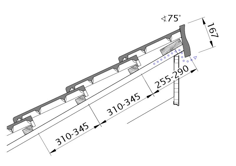 Drawing HEIDELBERG shed roof version PDA