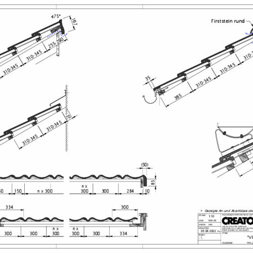 Drawing VERONA general view GES