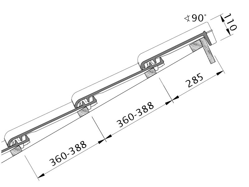 Drawing FUTURA shed roof version PDA
