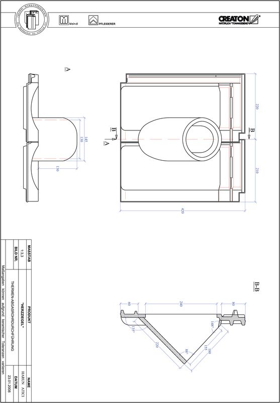 Product CAD file HERZZIEGEL Thermal THERME