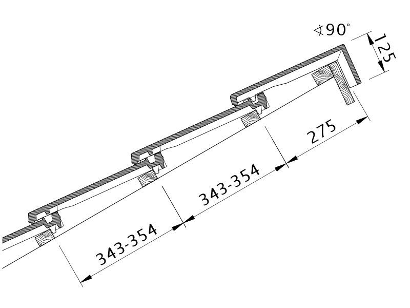 Drawing DOMINO shed roof version PDA