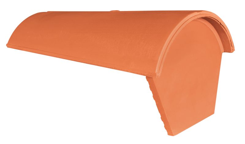 Ridge termination ceramic with tongue tapered PKO GOG (clay)