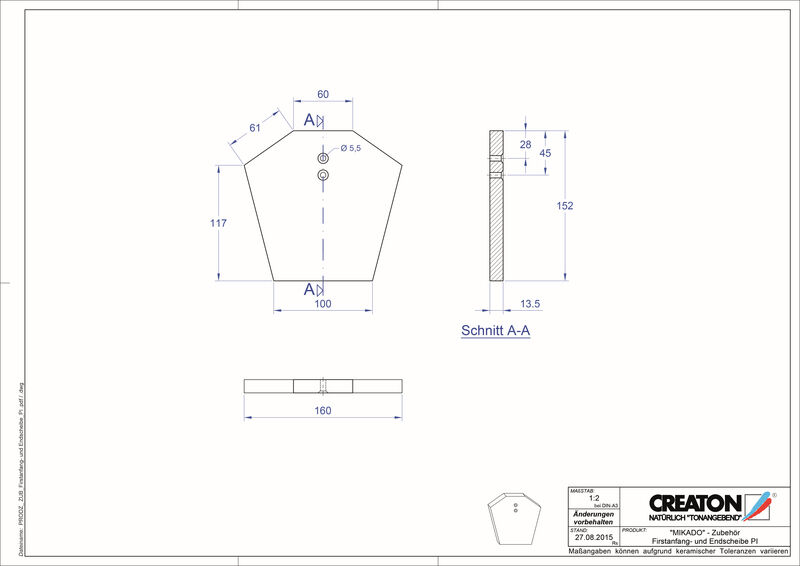 Product CAD file RIDGE accessory range FIRSTAESCH-PI