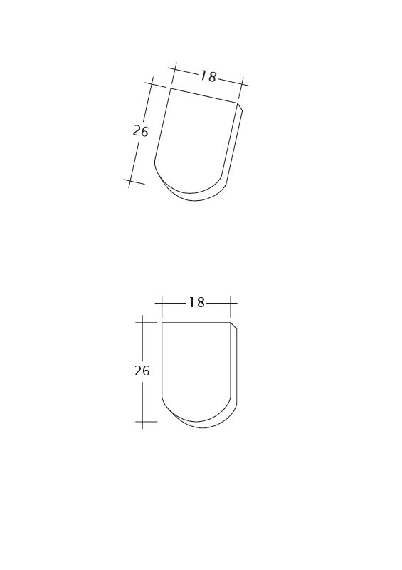 Drawing KLASSIK KERA-Firstanschluss