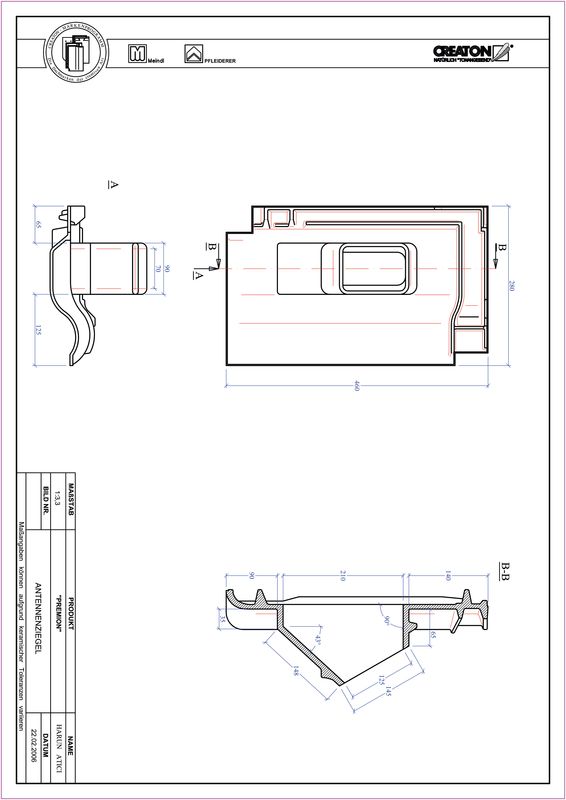 Product CAD file PREMION Aerial ANTENNE
