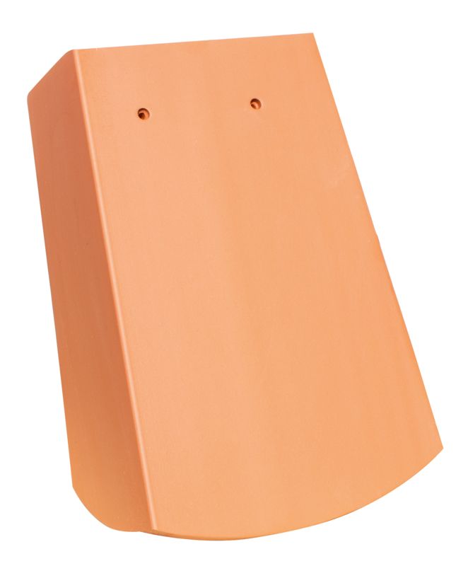 AMBIENTE segmented cut verge tile 1 1/4 right with long side lobe approx. 11 cm