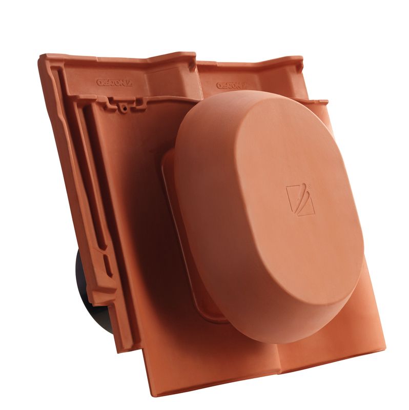 SIN SIGNUM ceramic vapour vent DN 200 mm, incl. sub-roof connection adapter