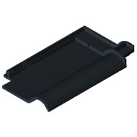 Product BIM model LOD 300 FUTURA black matt engobed Field tile
