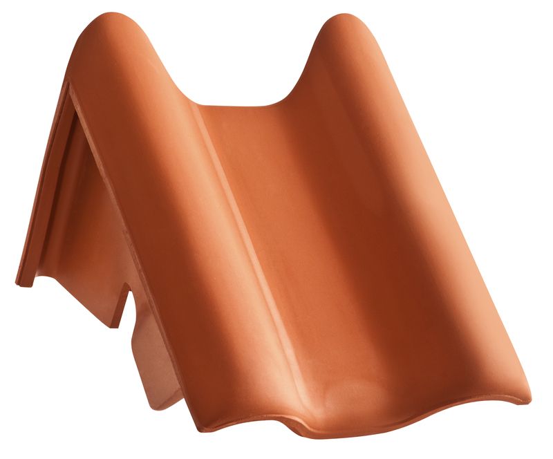 FUT shed roof verge tile decorated special size left
