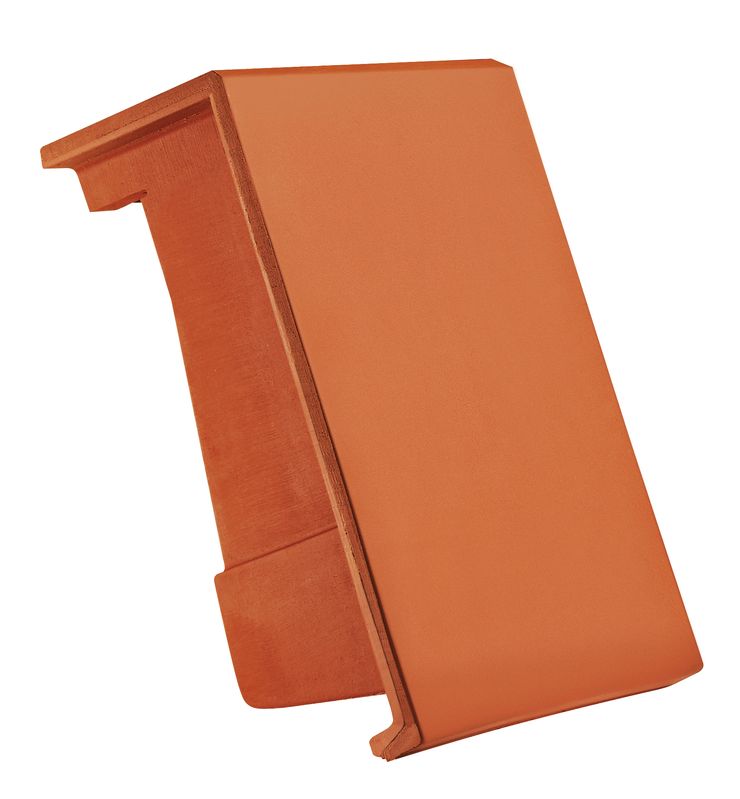 DOM shed roof verge tile decorated standard left