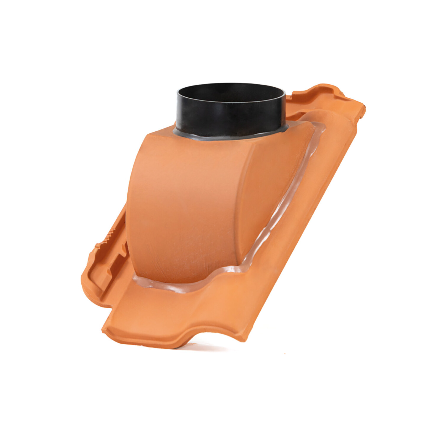 Thermenabgasrohrdurchführung naturrot