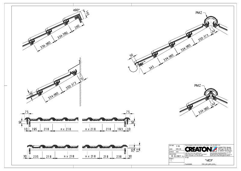 Drawing MZ3 NEU general view GES