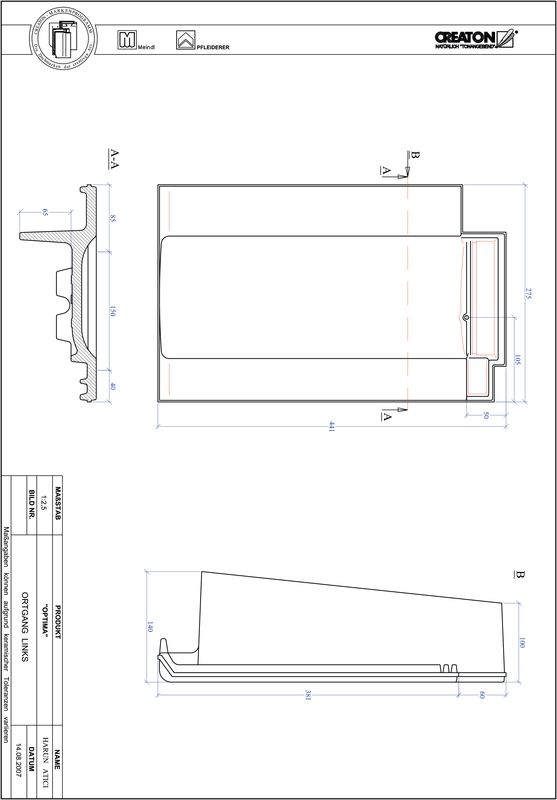 Product CAD file TERRA OPTIMA verge left OGL
